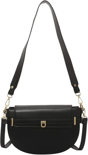 Small Crossbody Bags for Women PU Leather Saddle Purses Fashion Shoulder Bags Handbags