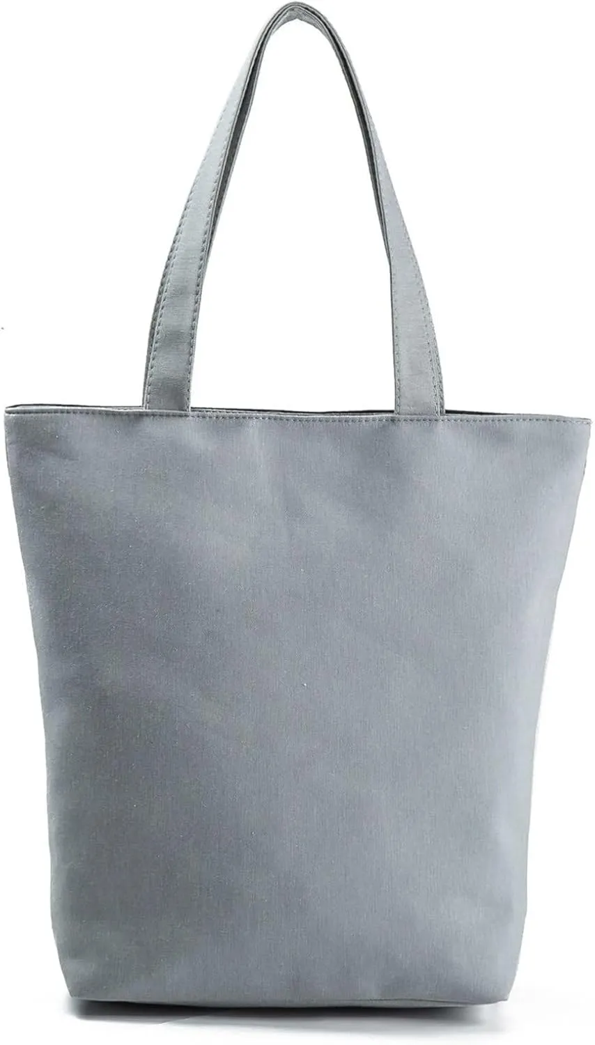 Small Purse Cute Tote Handbag Women's Slouchy Large Capacity Zippered Sunflower Printed Shoulder Bag