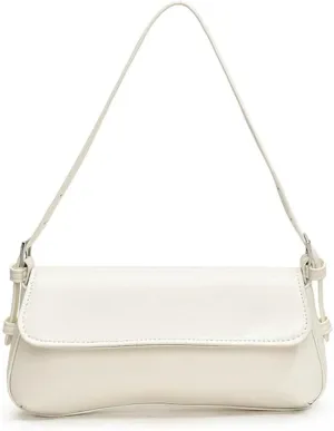 Small Shoulder Bag for women, Flap Underarm Shoulder Bags Women's Pu Leather Crossbody Purse Handbag
