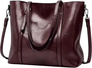 Small Top-Handle Handbags For Women Large Designer Ladies Bag Pocket Purse Leather