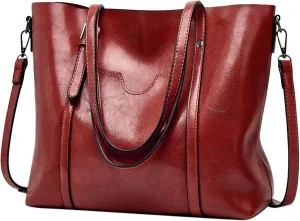 Small Top-Handle Handbags For Women Large Designer Ladies Bag Pocket Purse Leather
