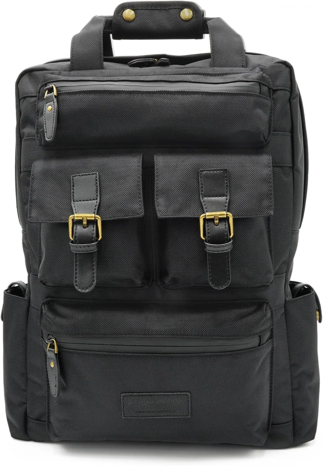 Smell Proof Runner Backpack, Multiple Odor Resistant Compartments, Travel Daypack Laptop Sleeve, Water-Resistant Design, Easy-Access Bottle Holders, Vintage Large College Bags Men Women