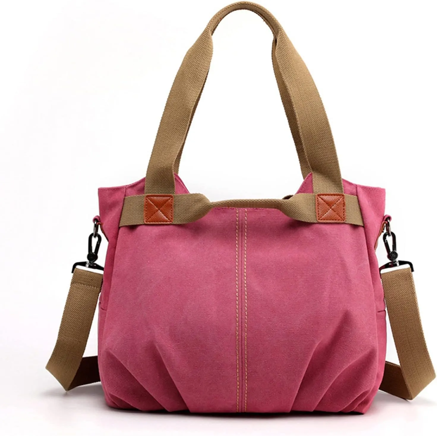 Soft PU Leather Purses and Handbags Women's Bag Large Capacity Fashion Handbag Women's Simple Versatile Canvas