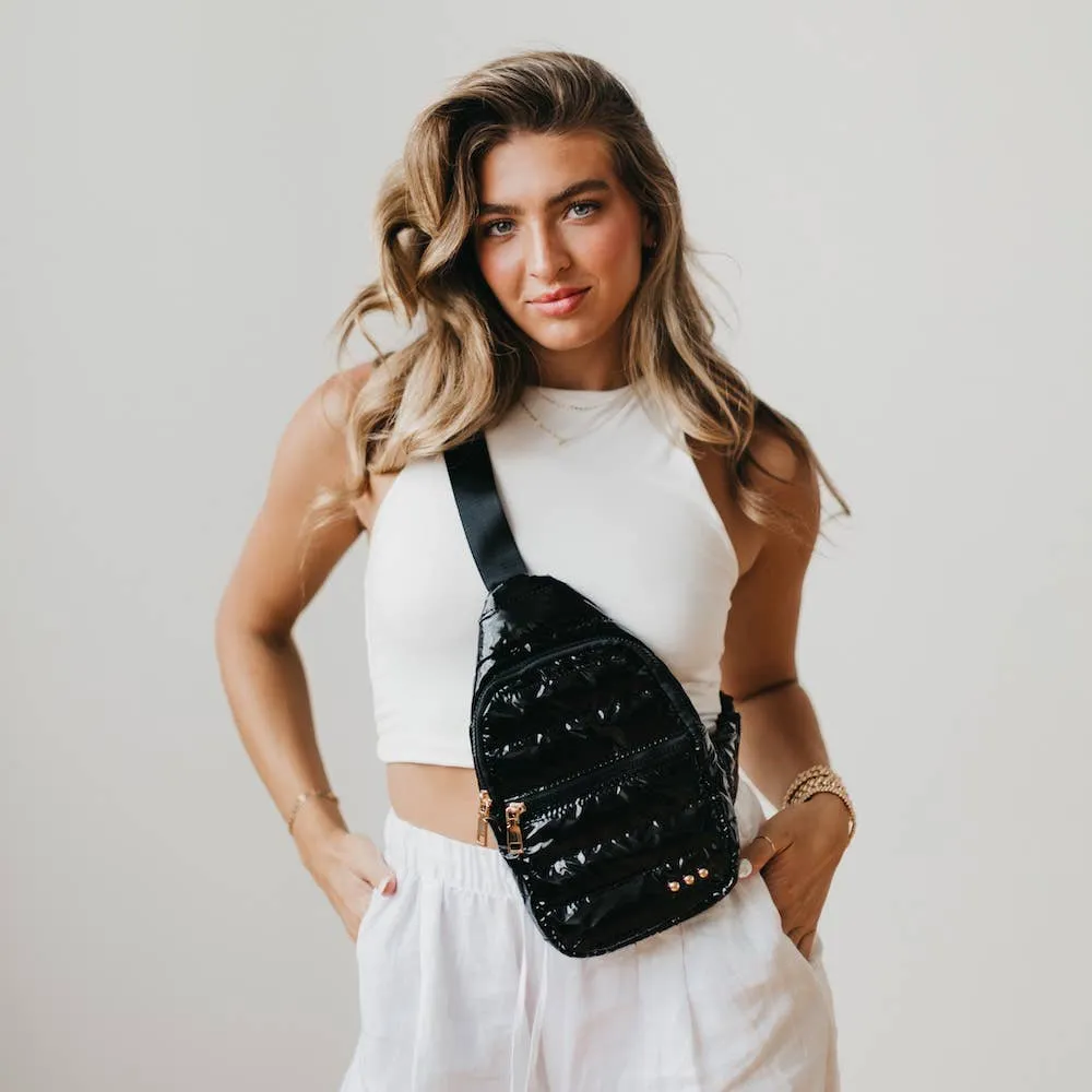 Sonali Sling Bag: Taupe
