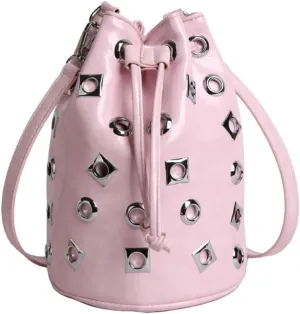 Studded Bucket Bags and Drawstring Crossbody Purse for Women Hobo Bag Y2K Trendy Crossbody Bucket Handbags 2025