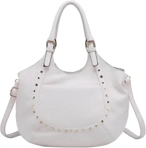 Studded Vegan Hobo by Jen & Co.