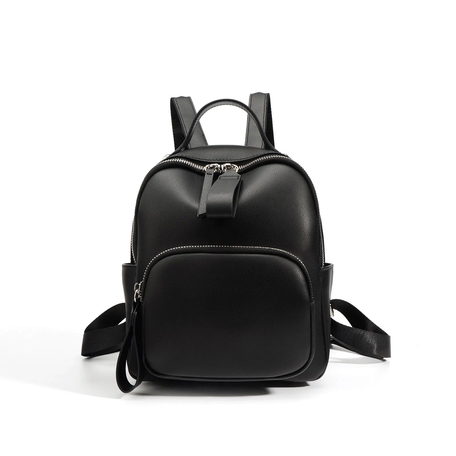 Stylish Minimalist Soft Leather Casual Backpack