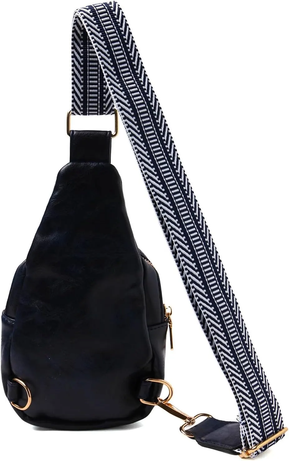 Summer Purse Boho Fashion Chest Bag Soft Leather Texture Crossbody Bag Large Capacity Simple Retro Shoulder