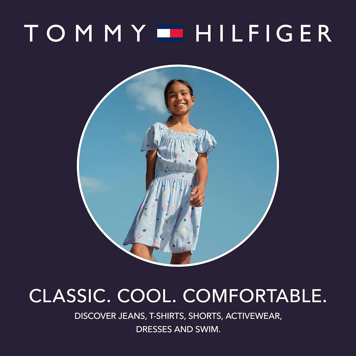 Tommy Hilfiger Girl's Fleece Pullover Crewneck Sweatshirt