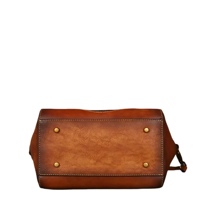 Top Handle Retro Handbag