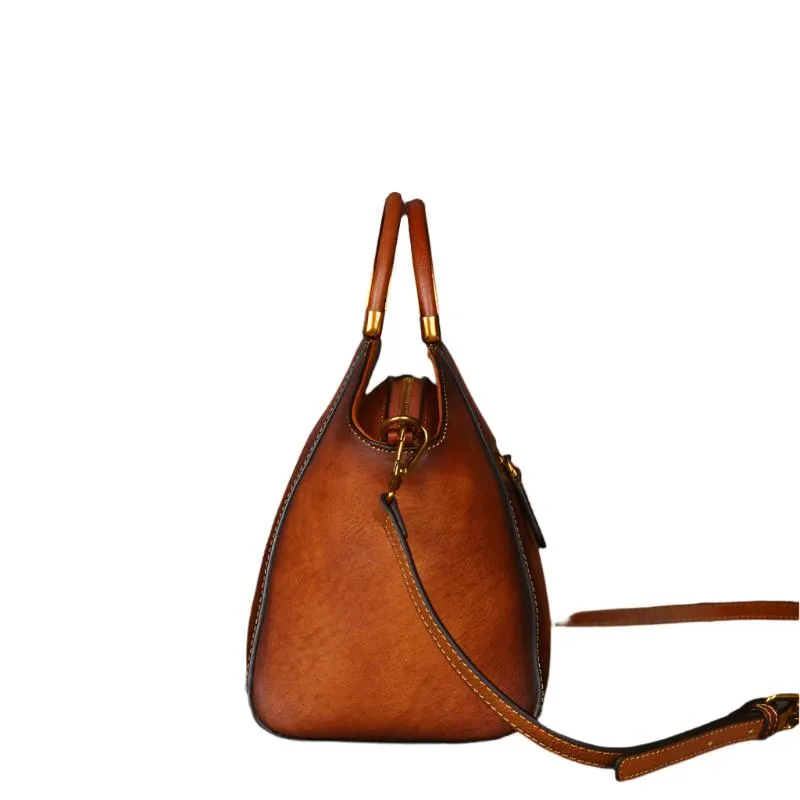 Top Handle Retro Handbag