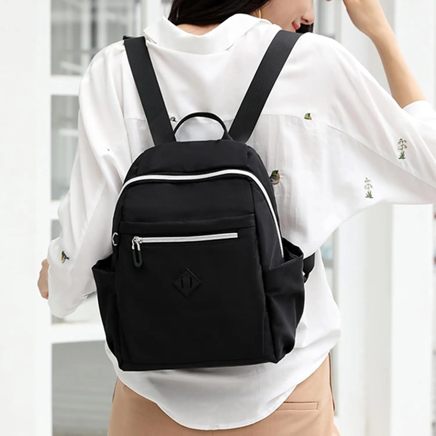 Tote Bag For Women Large Capacity Backpack Ladies Fashion Travel Bag Trendy Daypack For Mom Shopping