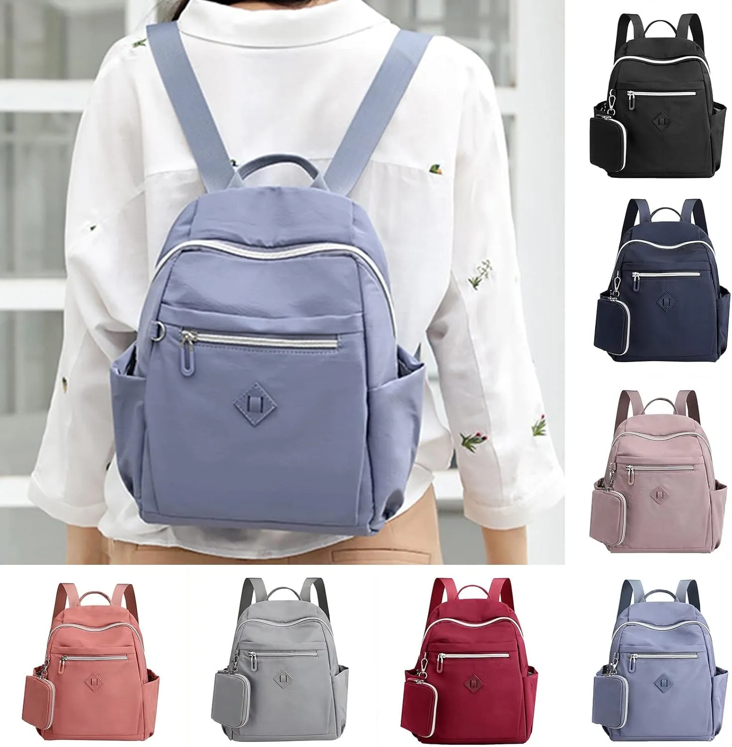 Tote Bag For Women Large Capacity Backpack Ladies Fashion Travel Bag Trendy Daypack For Mom Shopping