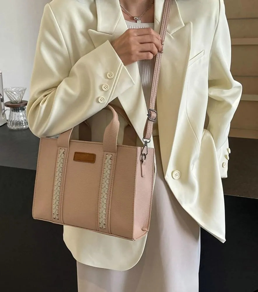 Tote Bag Leather Shoulder Bags for Women Vintage Handbag Hobo Bag Satchel Purse Large Crossbody Bags Work