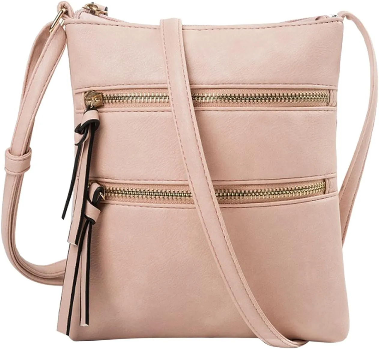 Trendy Designer Mini Shoulder Bag Ladies Fashion Solid Color Soft Leather Large Capacity Adjustable Shoulder Belt