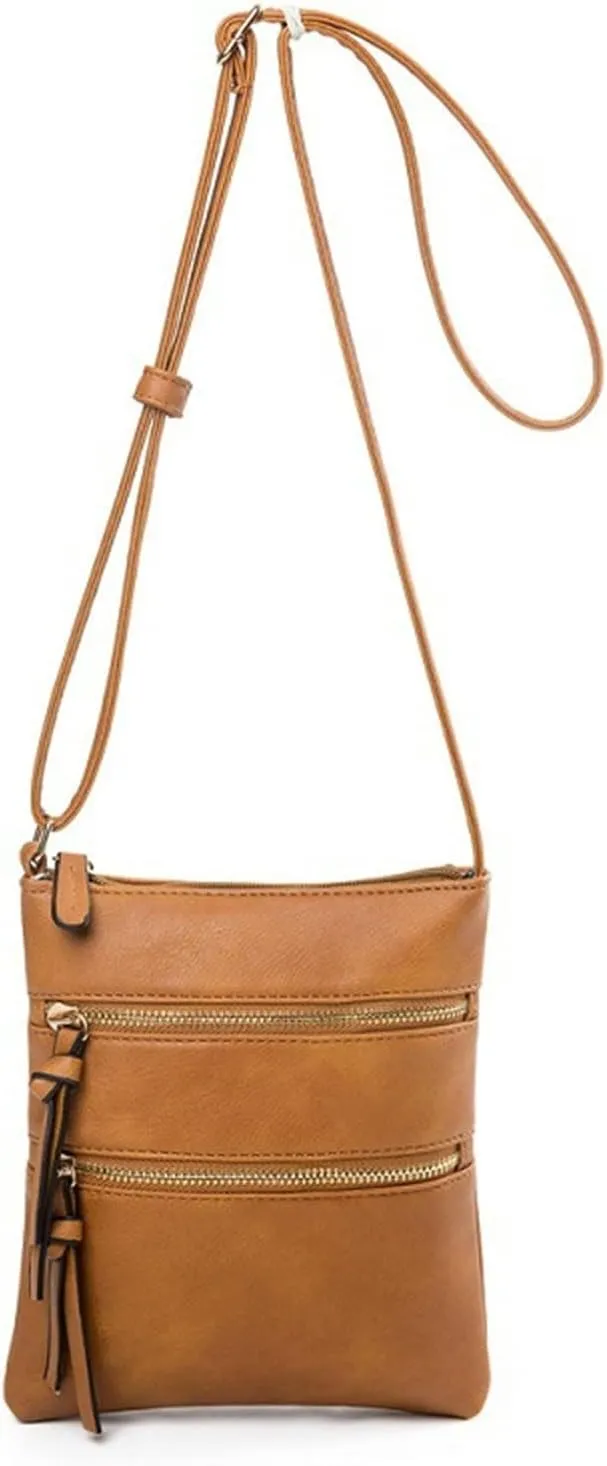 Trendy Designer Mini Shoulder Bag Ladies Fashion Solid Color Soft Leather Large Capacity Adjustable Shoulder Belt
