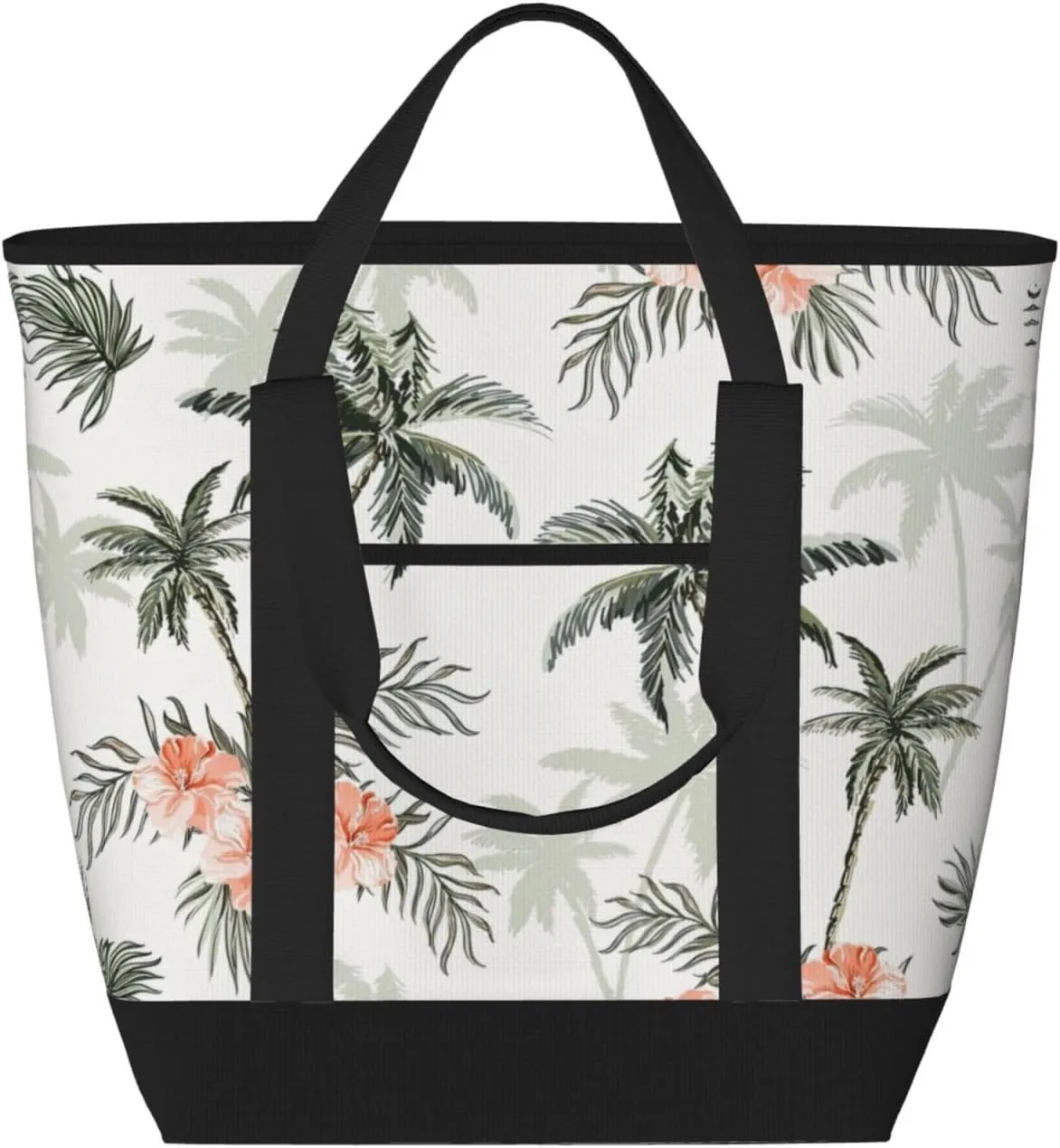 Tropical Palm Trees Women's tote bags and reusable women's beach bags are suitable for travel insulation and cooling bags.
