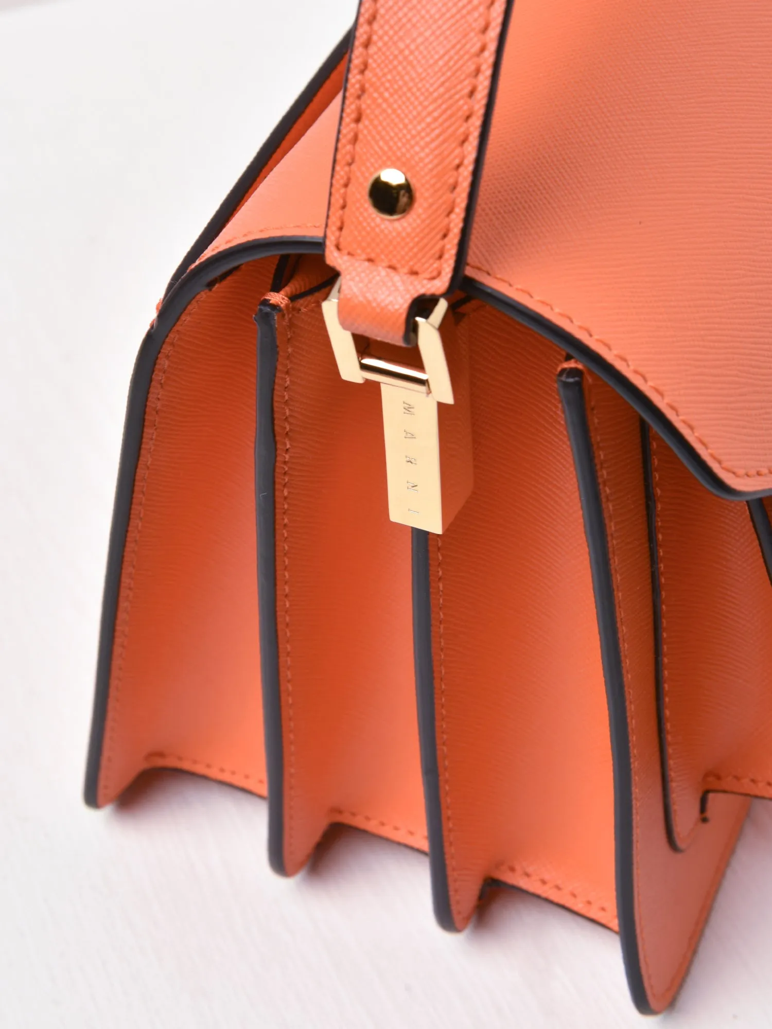 TRUNK MEDIA VITELLO SAFFIANO_CARROT