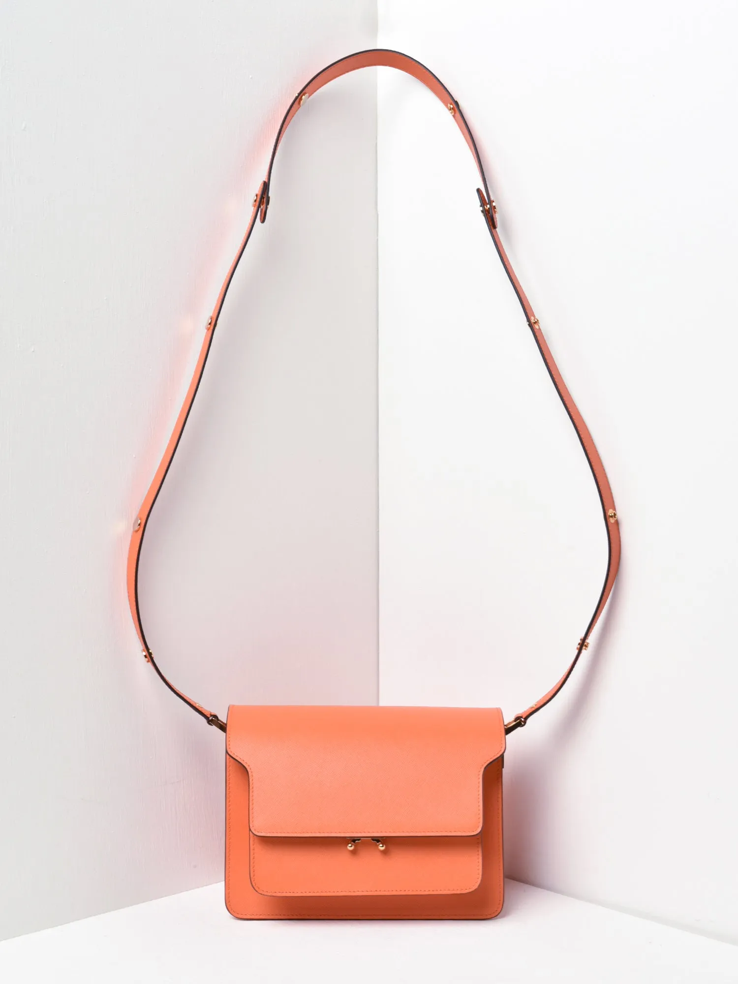 TRUNK MEDIA VITELLO SAFFIANO_CARROT