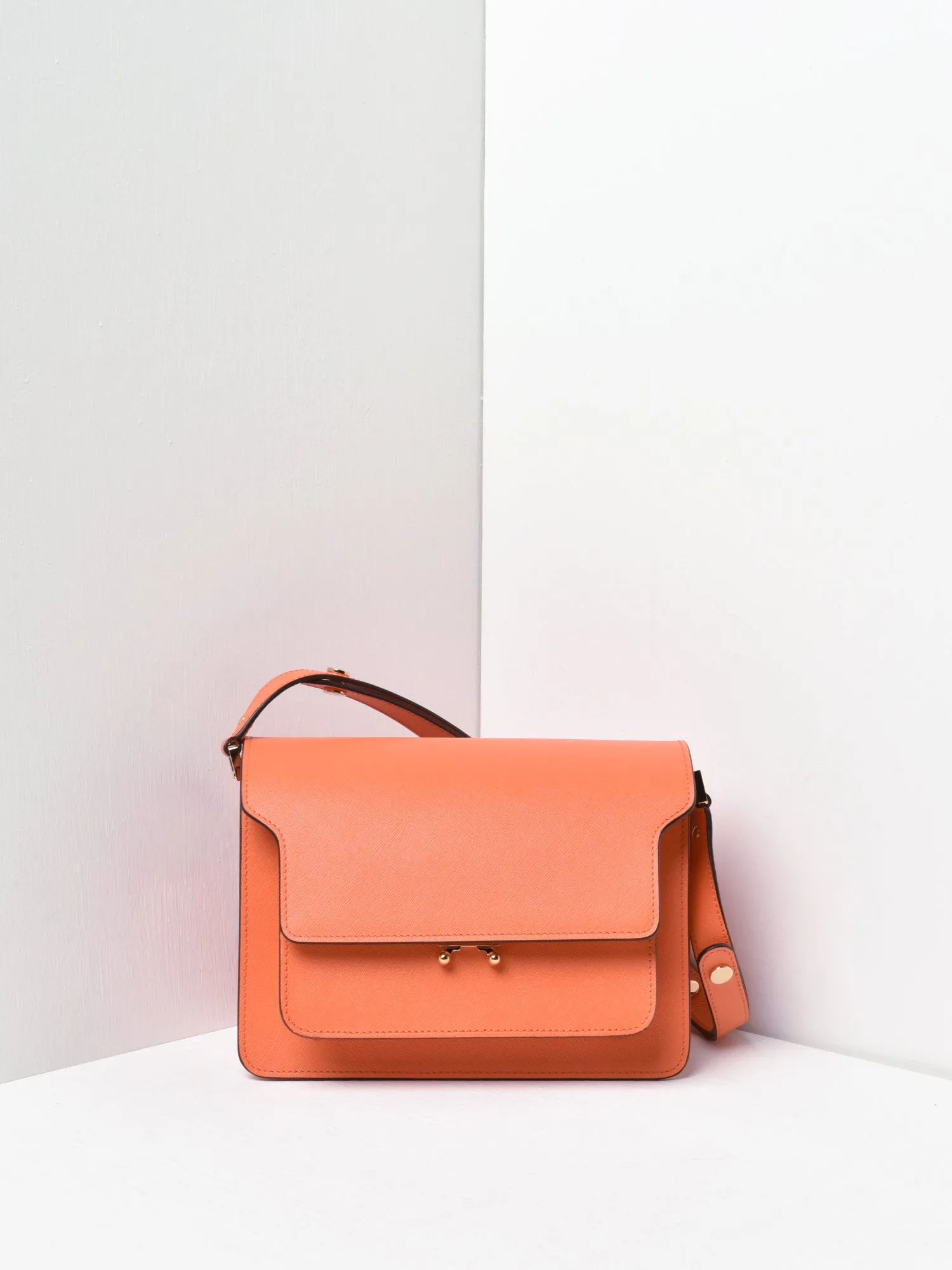 TRUNK MEDIA VITELLO SAFFIANO_CARROT