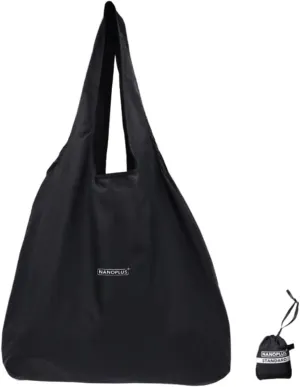 Ultimate Packable Travel Tote Bag - Reusable Shopping Bag - Compact & Portable & Lightweight