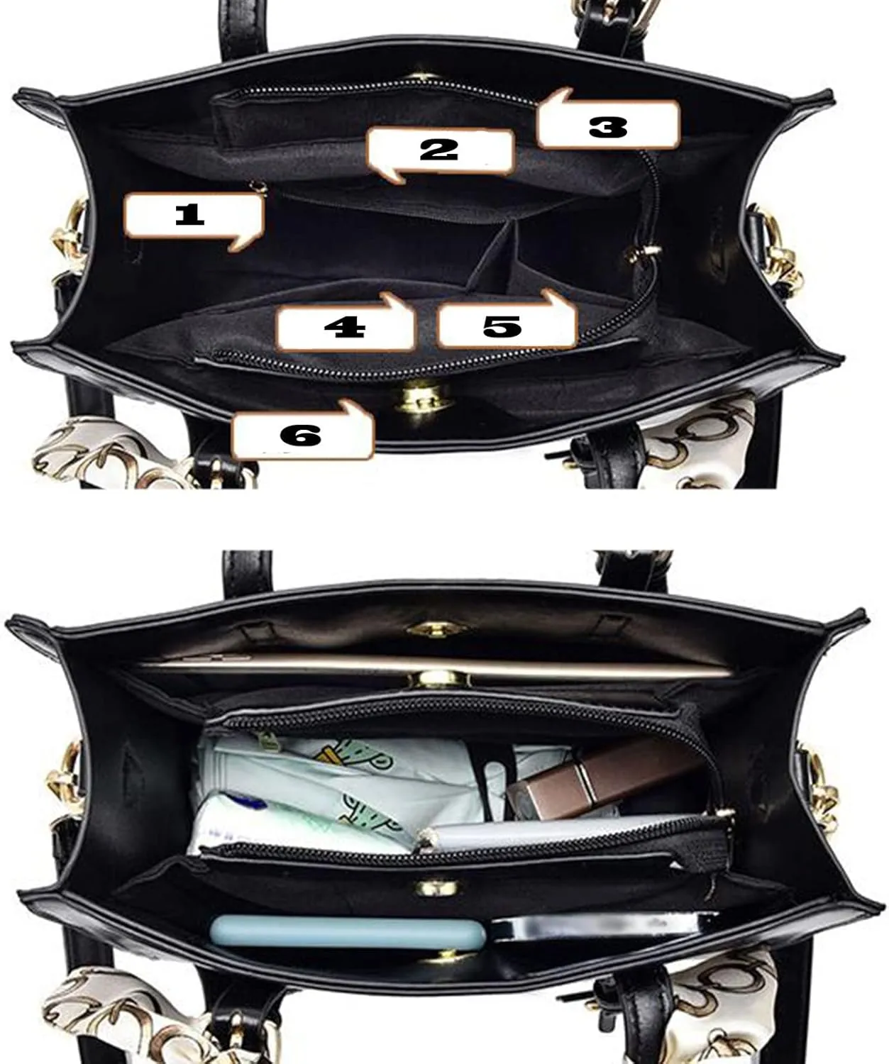 Vintage Handbag Womens Tote Bag Fashion Handbags Ladies Purse Satchel Shoulder Bags Leather Bag