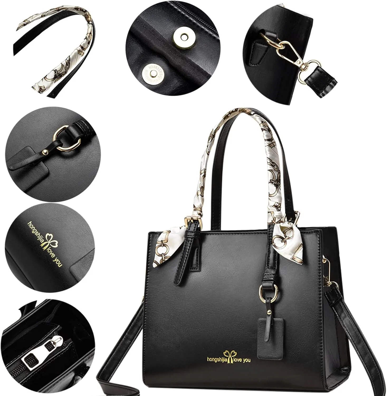 Vintage Handbag Womens Tote Bag Fashion Handbags Ladies Purse Satchel Shoulder Bags Leather Bag