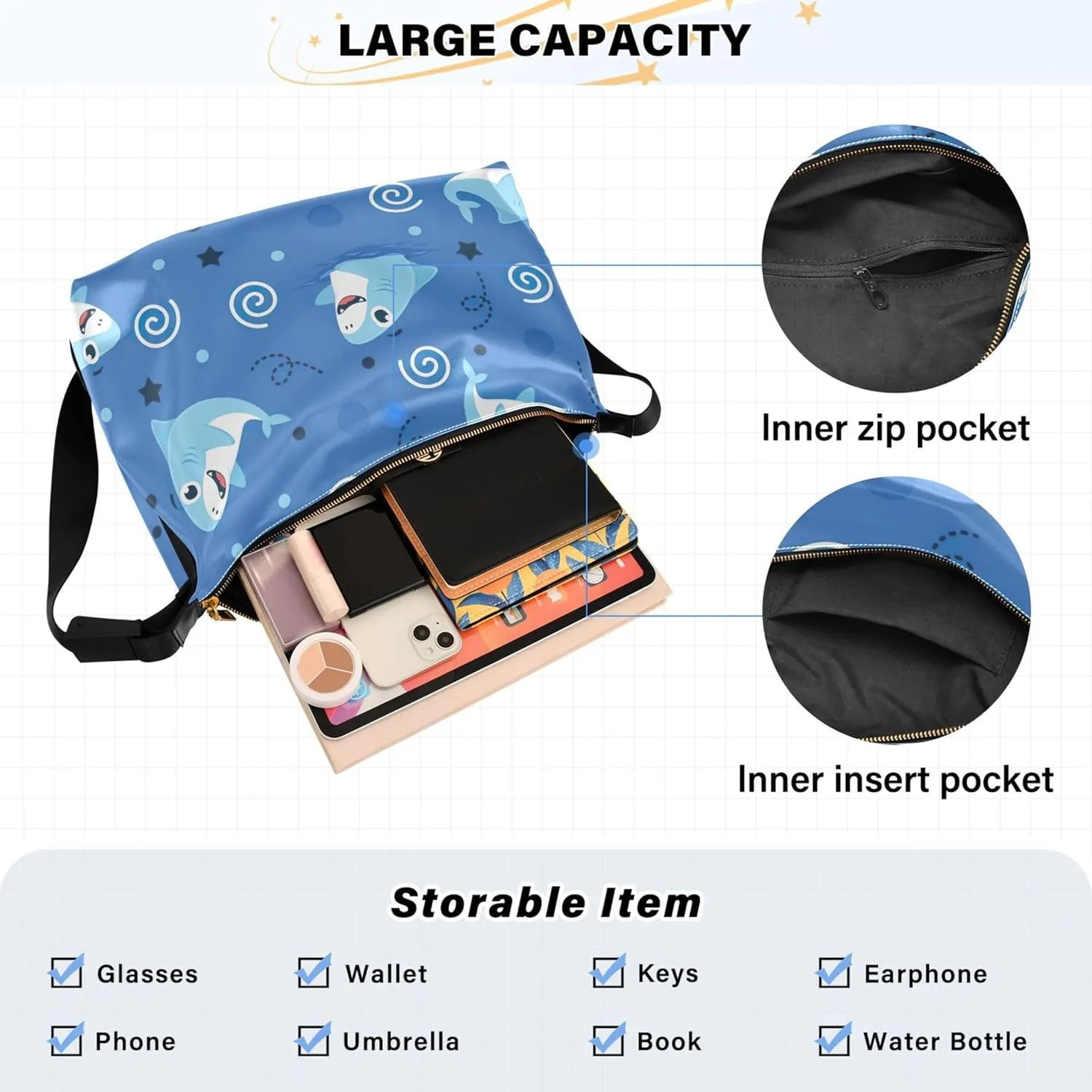 Watercolor Leopard Skin Brown Ladies Leather Purses Hobo Women's Large Purse Stylish Animal Print Designer Hobo Bags