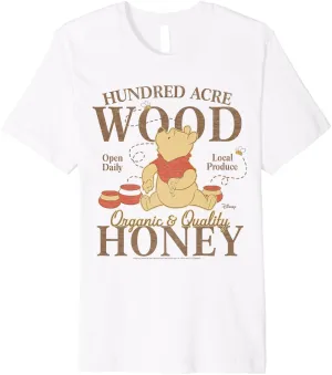 Winnie The Pooh - Hundred Acre Wood Pooh Organic Honey Premium T-Shirt