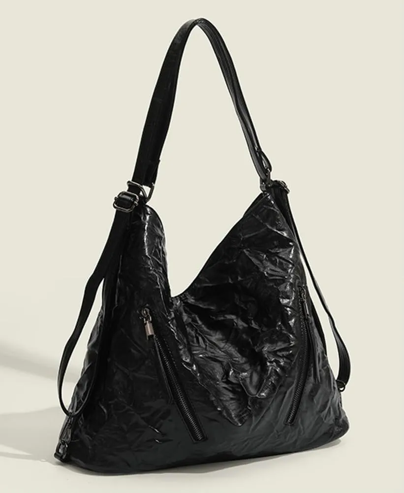 Women Hobo Bag Tote Bag Y2K Large Shoulder Bag Purse Stylish Vegan Leather Bussiness Handbag Purse