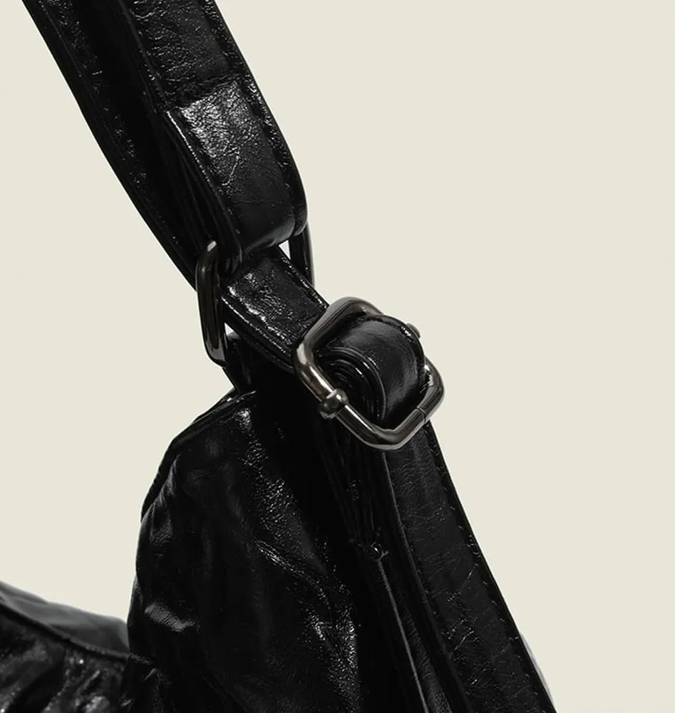 Women Hobo Bag Tote Bag Y2K Large Shoulder Bag Purse Stylish Vegan Leather Bussiness Handbag Purse