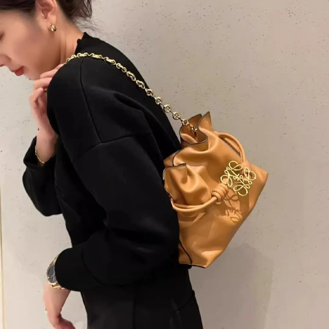 Women Leather Hobo Shoulder Bags Soft Drawstring Purses with Metal Pin Armpit Bag Top Handle Bags for Women