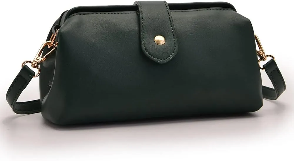 Women Retro Handbag Leather Handbag Fashion Crossbody Bags Premium Purse Barrel Bags Handle Work Totes