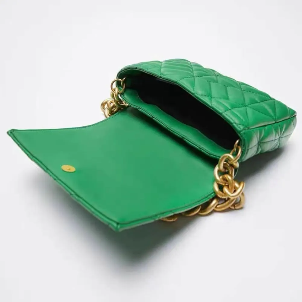 Women Small Quilted Crossbody Bags Stylish Designer Evening Bag Clutch Purses and Handbags with Chain Shoulder Strap
