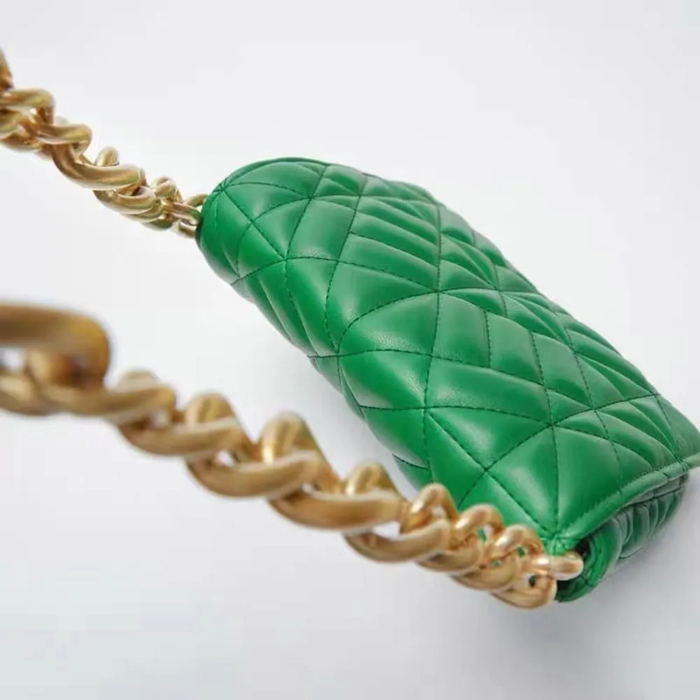 Women Small Quilted Crossbody Bags Stylish Designer Evening Bag Clutch Purses and Handbags with Chain Shoulder Strap
