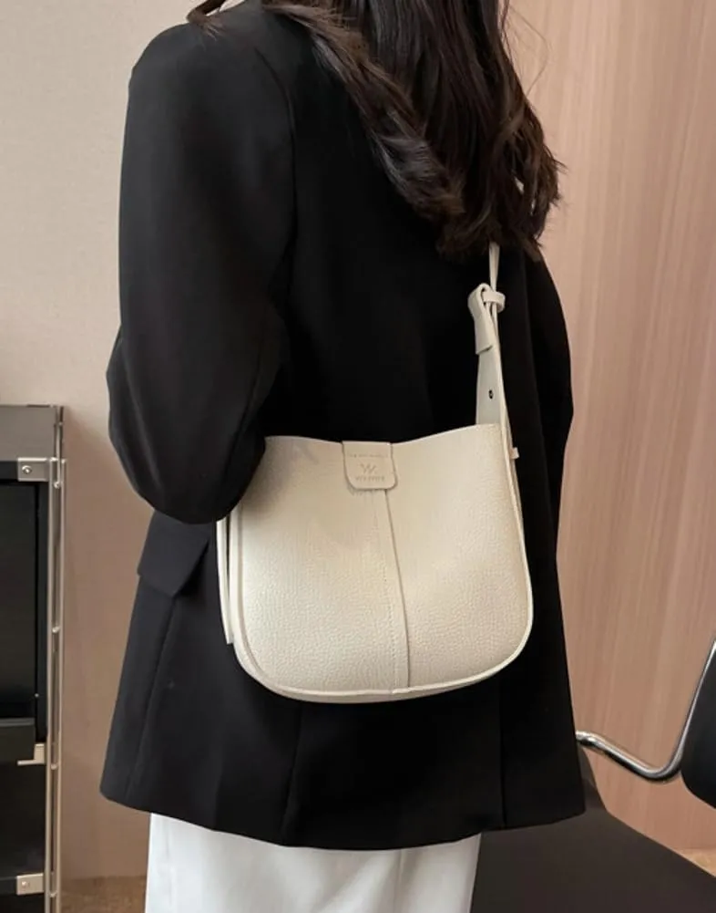 Women's 2pcs Casual Vegan Leather Shoulder Bags Set - Stylish Hobo & Crossbody Travel Handbags