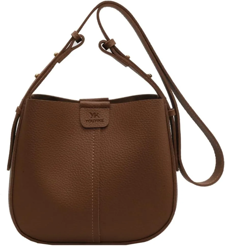 Women's 2pcs Casual Vegan Leather Shoulder Bags Set - Stylish Hobo & Crossbody Travel Handbags