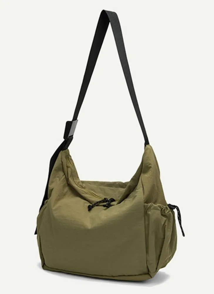 Women's Casual Nylon Hobo Bag Large Tote Light Shoulder Crossbody Bag Stylish Handbag Top Handle Purse