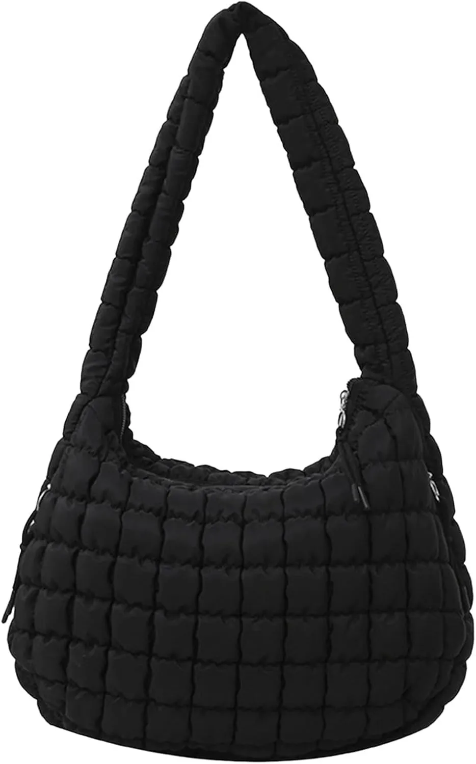 Womens Purses And Handbags Large Quilted Carryall Puffer Shoulder Bag Lightweight Quilted Padding Hobo Bag
