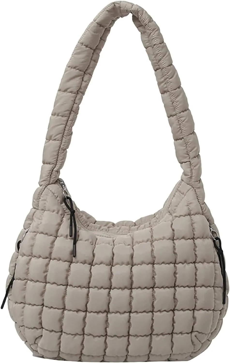 Womens Purses And Handbags Large Quilted Carryall Puffer Shoulder Bag Lightweight Quilted Padding Hobo Bag