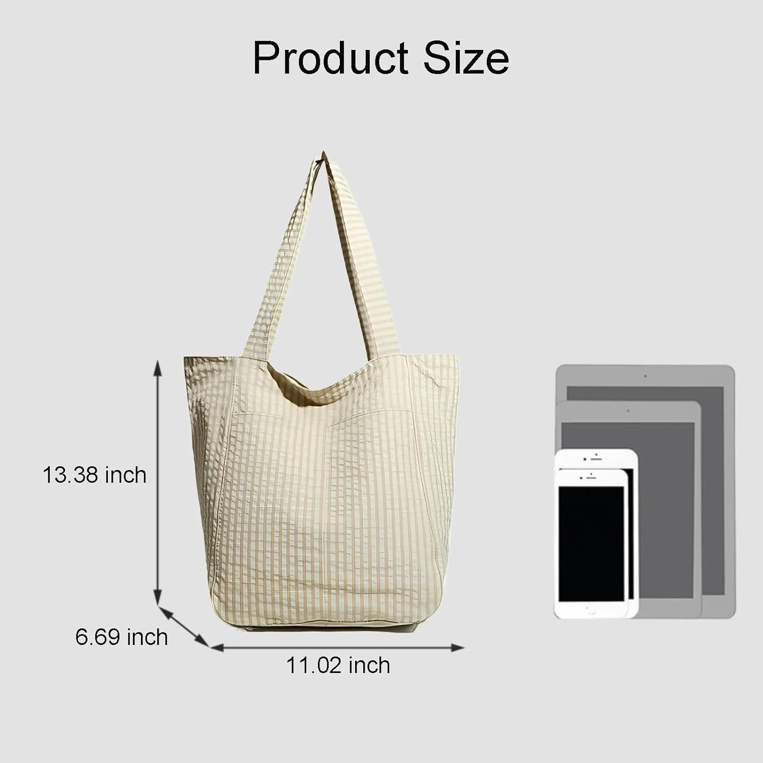 Women's Tote Bag for Work/School - Lightweight Stylish Shoulder Bag Hobo Bags Casual Utility Handbags