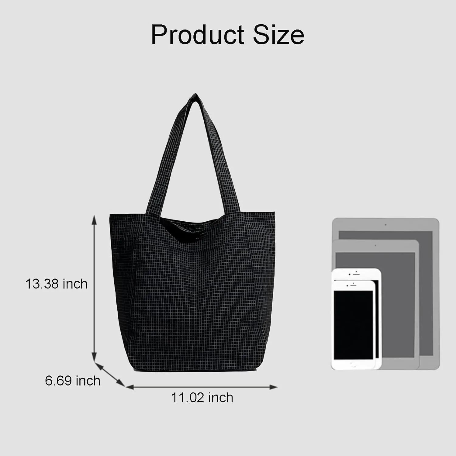 Women's Tote Bag for Work/School - Lightweight Stylish Shoulder Bag Hobo Bags Casual Utility Handbags