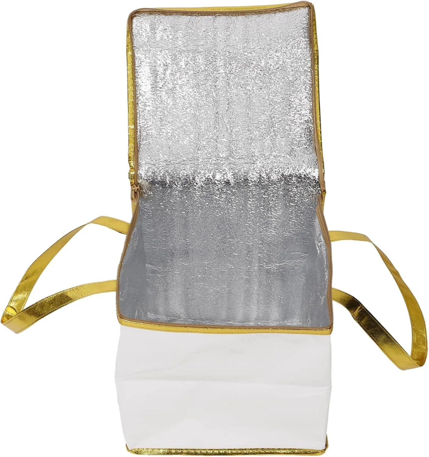 Zerodeko Large Insulated Bag Cake Pouch for Takeaway Reusable Grocery Tote Food Storage for Picnics Catering and Grocery Shopping Double Design